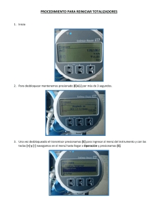 Reiniciar Totalizadores Endress+Hauser: Procedimiento