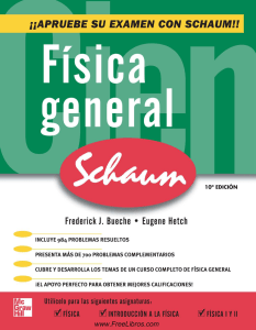Física General, 10ma Edición - Schaum