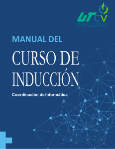 Manual del curso de inducción Informática
