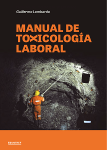 Guillermo Lombardo Manual de Toxicología Laboral 