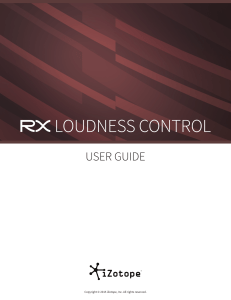 izotope-rx-loudness-control-help-documentation