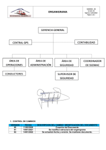 5. EXISTE UN RESPONSABLE DE SEGURIDAD - REPORTA A GERENCIA GENERAL