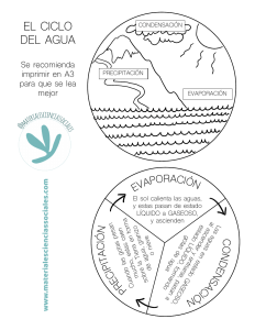 ciclo del agua