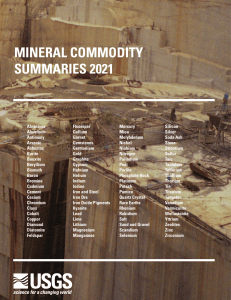 MINERAL COMMODITY SUMMARIES 2021