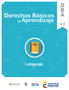 Derechos B&aacute;sicos de Aprendizaje Lenguaje - DBA V.2