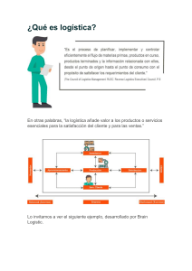 Qué es logística