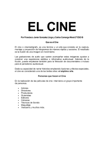 EL CINE carlos camargo