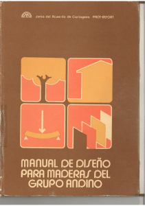 Manual de diseño para maderas del grupo andino