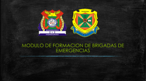 MODULO DE FORMACION DE BRIGADAS DE EMERGENCIAS 2020