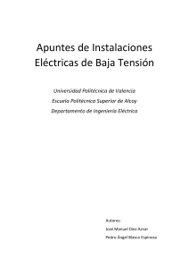 Apuntes de Instalaciones Electricas de BT