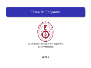 Teoria de conjuntos