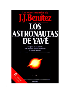 J J Benitez Los astronautas de Yave pdf