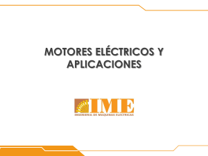 MOTORES ELECTRICOS Y APLICACIONES