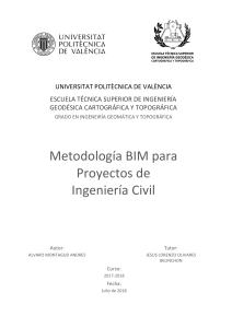 MONTAGUD - Metodología BIM para Proyectos de Ingeniería Civil