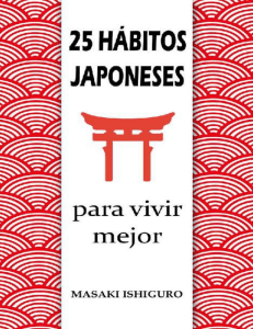 5.25 HABITOS JAPONESES