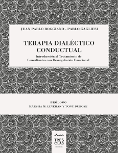 Terapia Dialéctico Conductual: Introducción al Tratamiento