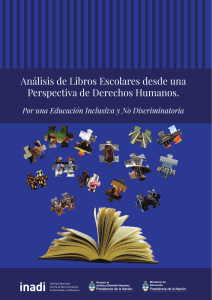 análisis de libros Escolares 1ra edición
