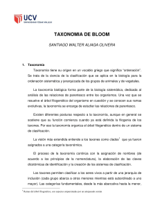 TAXONOMIA DE BLOOM