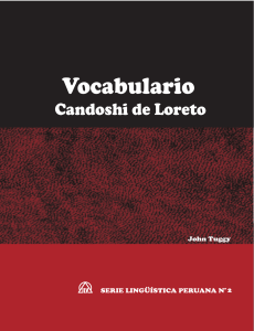 Vocabulario candoshi