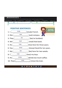 Grammar Practice - present perfect -  Gallardo Polo Camila