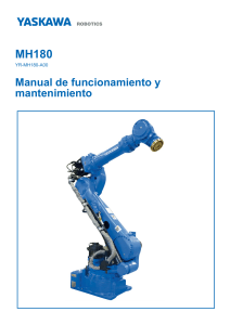 Manual MH180: Funcionamiento y Mantenimiento del Robot