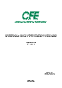C0000-15 - ESPECIFICACION DE CFE