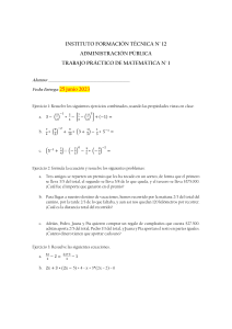 Practico Matemática