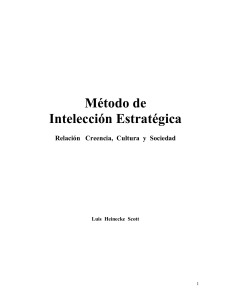 METODO DE INTELECCION ESTRATEGICA - LUIS HEINECKE