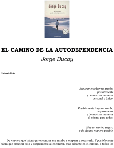 EL CAMINO DE LA AUTODEPENDENCIA