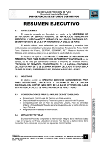 RESUMEN EJECUTIVO COMPLEJO BAHIA