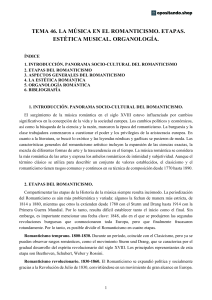 TEMA 46 La música en el Romanticismo