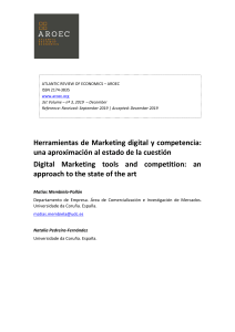 Marketing Digital y Competencia: Estado de la Cuesti&oacute;n