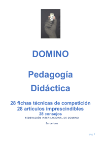 DOMINO Pedagogia Didactica 28 fichas tec
