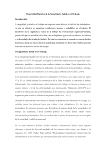 Desarrollo Histórico de la Seguridad y Salud en el Trabajo - copia