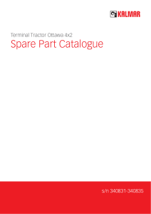 Ottawa 4x2 Terminal Tractor Spare Parts Catalogue