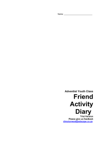 Activity Book Friend CUADERNILLO AMIGO