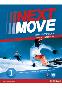 Next Move 1 Student's book