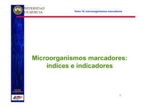 Microorganismos marcadores