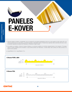Catalogo panel E-Kover PUR L-804