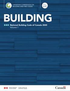 2020 National Building Code of Canada