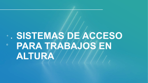 Sistemas de acceso para trabajos en altura (1)