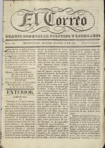 El Correo 156 año 1830