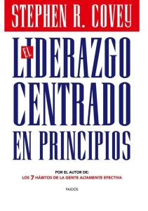 STEPHEN R. COVEY - EL LIDERAZGO CENTRADO EN PRINCIPIOS