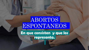 Abortos espontaneos