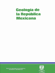 Geologia de la Republica Mexicana