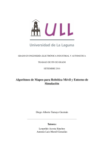 Algoritmos de Mapeo para Robotica Movil y Entorno de Simulacion