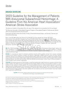 JCJune23 SAH Guidelines 2023