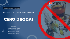 CERO DROGAS