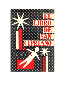 El libro de San Cipriano