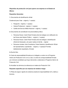 Requisitos de protección civil para operar una empresa en el Estado de México (1)